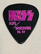 Kiss Paul Stanley Alive Worldwide Guitar Pick/Phone Card/Backstage Pass Combo