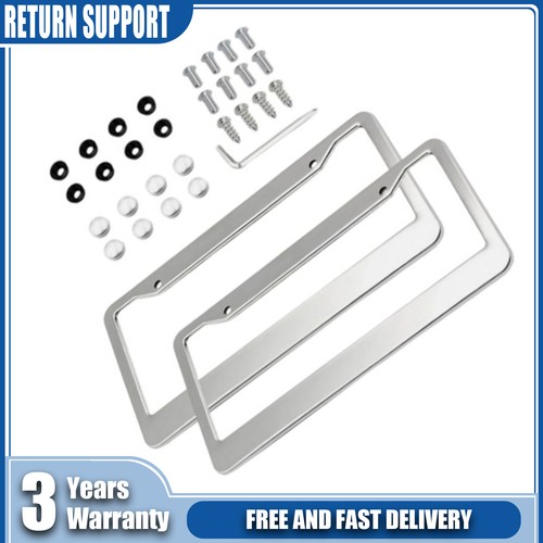Stainless steel license plate - license,