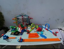 Hot wheels ultimate garage, rebound raceway, colour splash, cobra crush, +++