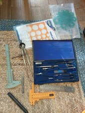 Vintage Cased zeichen schule