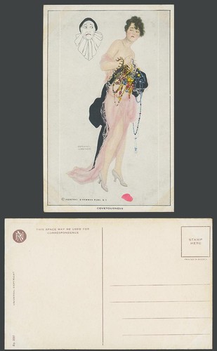 Raphael kirchner old postcard - raphael,