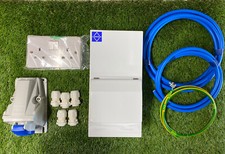 240V 230V Mains Hookup Horsebox Burger Catering Van Campervan Build T5 VW Ford