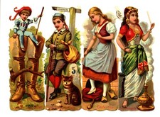 Fairy Tale characters paper