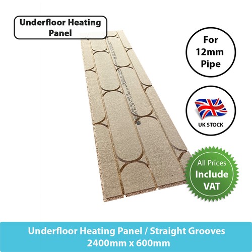 Underfloor heating pre - heating, routed
