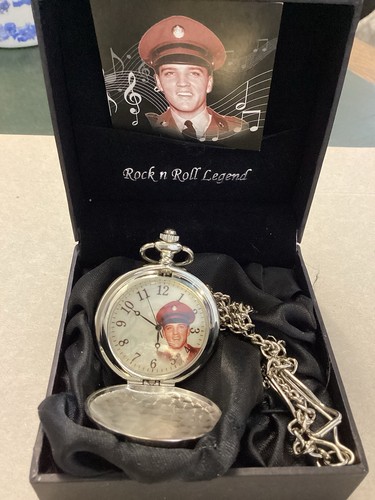 Elvis presley pocket watch - presley,