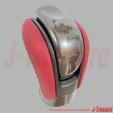 NISSAN NISMO GT-R R35 2015- Genuine Gear Shift Knob Assy Red Black Leather OEM