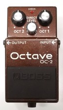 BOSS OC-2 Octave Guitar Effects Pedal 1991 #597 ACA 12V DHL Express or EMS
