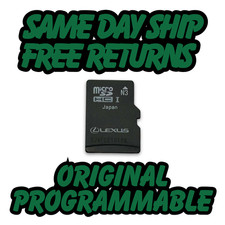 OEM Lexus Navigation SD Card