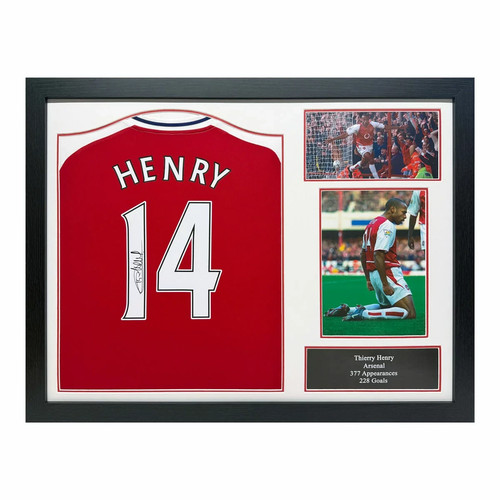 Signed thierry henry arsenal - henry,