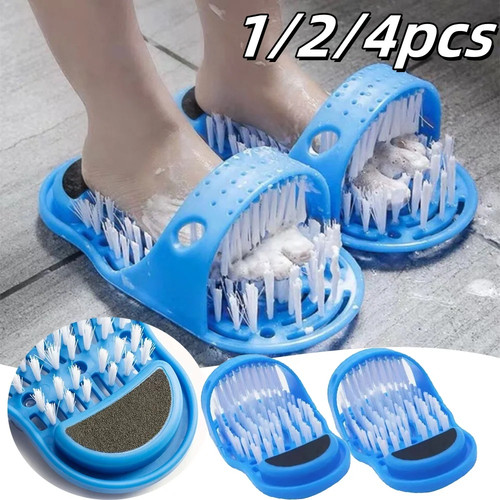 Shower foot cleaner brush - shower, with