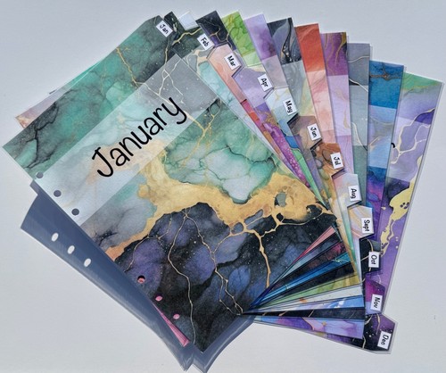 Filofax organiser dividers - a5,