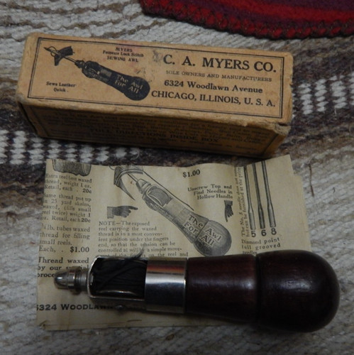 Vintage myers sewing awl - vintage,