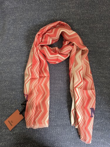 Missoni red pure wool zig - red,
