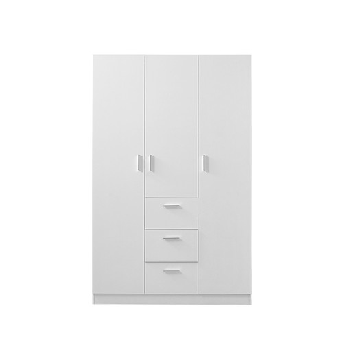 White door drawer triple - 3, 3