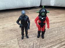 Vintage Palitoy Action Force SAS Figure and Muton Figure 1983