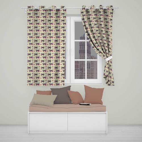 Blackout eyelet curtains - blackout,