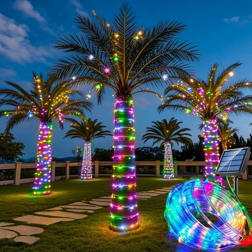 Solar rope lights outdoor - lights,