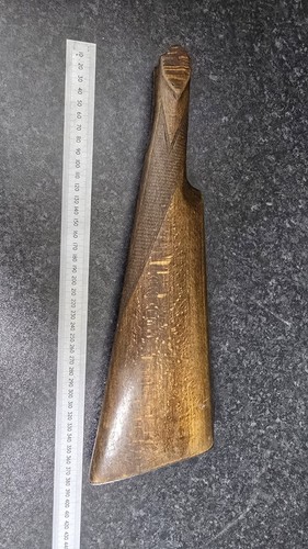 Old gun stock - gun,