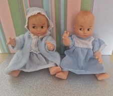 Two Vintage Plastic Dressed