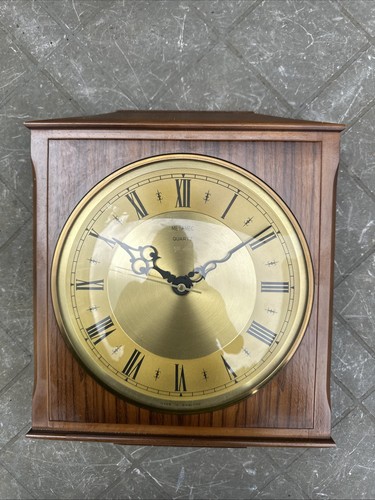Vintage metamec quartz wooden - quartz,
