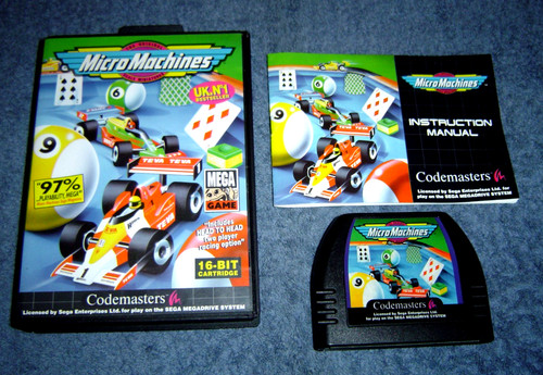 Micro machines sega mega - micro,