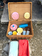 Vintage 1970's Picnic Basket-