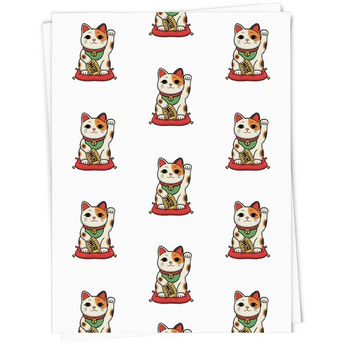 Maneki neko cat gift - 'maneki, wrap