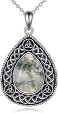 Celtic Knot Necklace Sterling