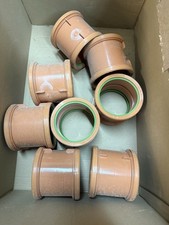 Osma 110mm Straight Coupler, Collar, Underground Drainage