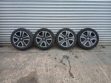 RENAULT CLIO DINAMIQUE MK4 SET OF 4 20 ALLOY WHEELS WITH TYRES 195/55 R16