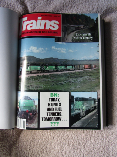 Usa trains magazine bound - trains,