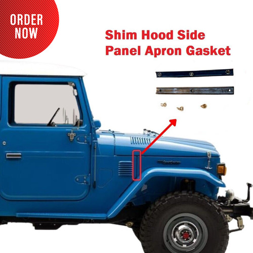 New shim hood side panel - side, apron