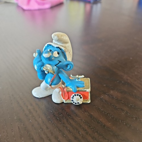 Schleich smurf figurine 1980 - schleich,