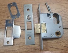 Union 76mm Oval Profile Mortice Mortise Night Latch Lock