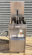 Fryer Single Tank Twin Basket Valentine Cantine 94 3 Phase Recon Catering Equip