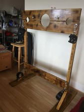 Adjustable Stocks BDSM. Hand made Bondage Furniture