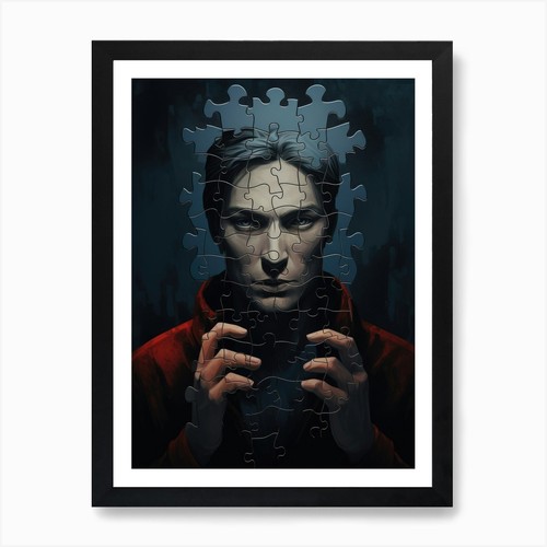 Jigsaw puzzle art print - puzzle,