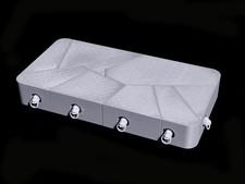 3D Printed Jabba The Hut Dias  1/12th Star Wars Black Series figures 13.5cm wi