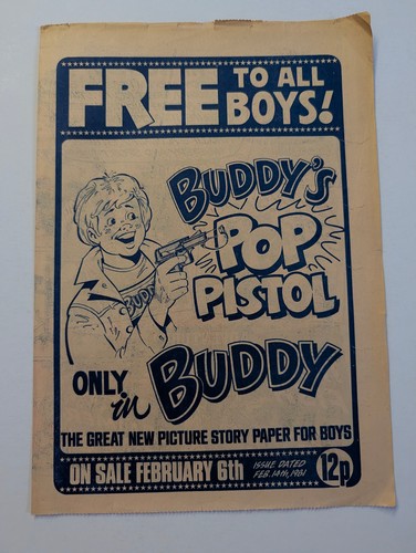 The buddy comic pink - buddy,