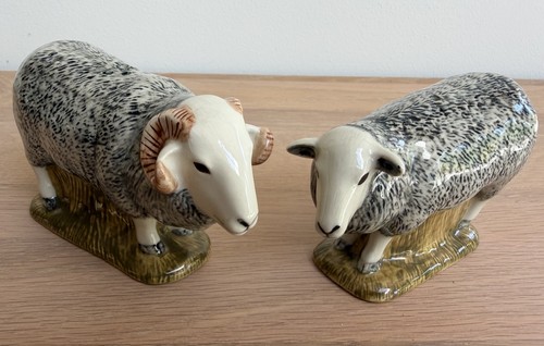 Quail ceramics sheep salt - sheep, and