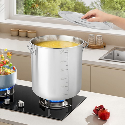 70l 74qt stainless steel - 70l/74qt, large