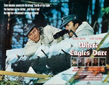 WHERE EAGLES DARE  1968 Quad