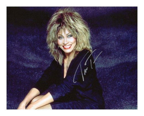 Tina turner autographed - tina, signed