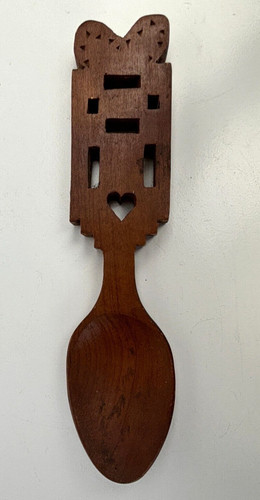Vintage 30cm carved wooden - 30cm,