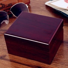 Wooden Jewellery Display Case Vintage Wood Watch Box Case Watch Organizer
