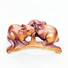 M9024 - 2" Hand Carved Boxwood