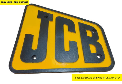 Genuine original jcb plate - genuine,