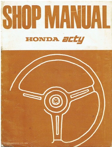 Honda acty van pick up - &, pick-up
