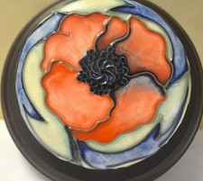 Moorcroft poppy ceramic - moorcroft,