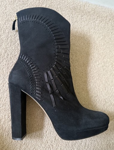 Reiss black suede ribbon - reiss,